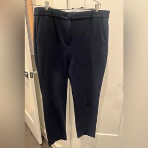 J. Crew High-Rise Cameron Pants in Deep Blue